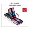thumbnail image 2 of facefd 150 Slots Colored Pencil Bag Large Capacity Pen Holder Zipper Closure Multi-Layer Stationary Pouch,Type 1, 2 of 7
