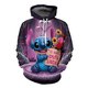 thumbnail image 5 of Nueva sudadera con capucha de Disney para hombre para otoño e invierno, sudadera con estampado de puntadas en 3D, sudadera clásica de moda urbana informal para hombre, 5 of 5