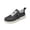 Black, variant on Willtoo Womens Platform Casual Sneakers Lace Up Side Zipper Low Top Walking Shoes Lightweight Round Toe Fashion Comfort Skate Shoes