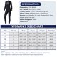 thumbnail image 2 of Soidarity DiveSail Trajes de neopreno Traje de buceo Ultrafino Secado rápido Pantalones de manga larga Traje de baño de cuerpo completo Mono Transpirable Deportes acuáticos Mujer Negro L Soidarity OD003280-08, 2 of 6