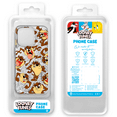 thumbnail image 2 of Mobile phone case with glitter overflow effect for Apple IPHONE 14 PRO original and officially Licensed Looney Tunes pattern Tasmanian Devil 005 optimally adapted to the shape of the mobile phone, 2 of 5