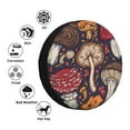 thumbnail image 5 of Bingfone Forest Wild Mushroom Spare Tire Cover Weatherproof Universal Wheel Protectors For Rv Camper Travel Trailer Suv Truck 14 Inch, 5 of 9