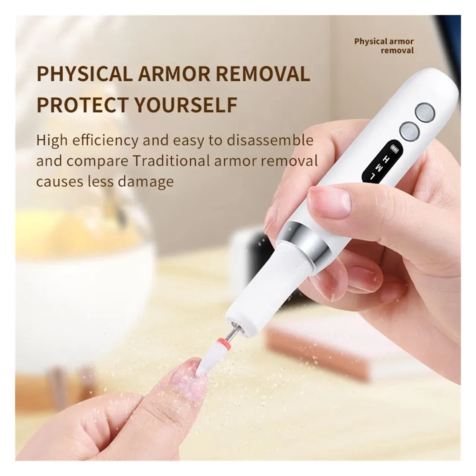 Electric Nail Polisher Drill Bits Professional Nails Grinding Polishing Dead Skin Removal Art Sanding File Pen Manicure Machine