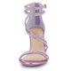thumbnail image 2 of Sandalias de Tacón de aguja Allegra K con Diamantes de Imitación y Correa de Tobillo morado 36, 2 of 6