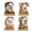 K#, variant on Halloween 2D Wooden Decoration, Ghost Pumpkin Cafe Tabletop Decor with Spooky Tavern Scene Design, Halloween Home Decor for Shelf Mantel Desk Display, Fall Decor and Seasonal Home Decorations