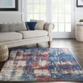 thumbnail image 2 of Nourison Imprints IMT02 Red/White/Blue Indoor Area Rug - 5'3 x 7'3, 2 of 9