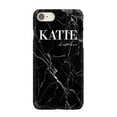 thumbnail image 1 of Personalised Black Marble Name iPhone 8 Case,iPhone 13 Pro, 1 of 3