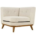 thumbnail image 2 of Modern Contemporary Urban Design Living Room Lounge Club Lobby Sofa Corner Chair, Fabric, Beige, 2 of 3