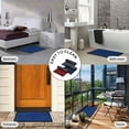 thumbnail image 6 of Juyafio Welcome Mat Front Door Mats Outdoor Non-Slip Rubber Mats Low-Profile Rug Entryway Doormat for Yard, Garage,Patio, 6 of 7