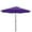 Dark Purple, variant on 10FT Patio Umbrella with Push Button Tilt and Crank, Outdoor Market Umbrella with 8 Fiberglass Ribs, UV Protection Table Umbrella for Pool,Backyard,Garden,Deck,Beige