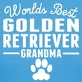 thumbnail image 3 of CafePress - World's Best Golden Retriever? Grandma T Shirt - Women's Traditional Fit Dark T-Shirt, 3 of 4