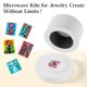 thumbnail image 2 of Kit de Horno de Microondas TPGIFTING para Fusión de Vidrio y Joyería Grande, 2 of 8