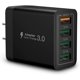 thumbnail image 2 of Bloque de cargador de pared USB, bloque de carga de 4 puertos Aioneus de 40 W, enchufe de pared USB rápido QC 3.0 para iPhone 15/14 Max/XR/X/8/7/6, tabletas, cubo de carga con Galaxy/Note/Edge, LG, Ne, 2 of 4