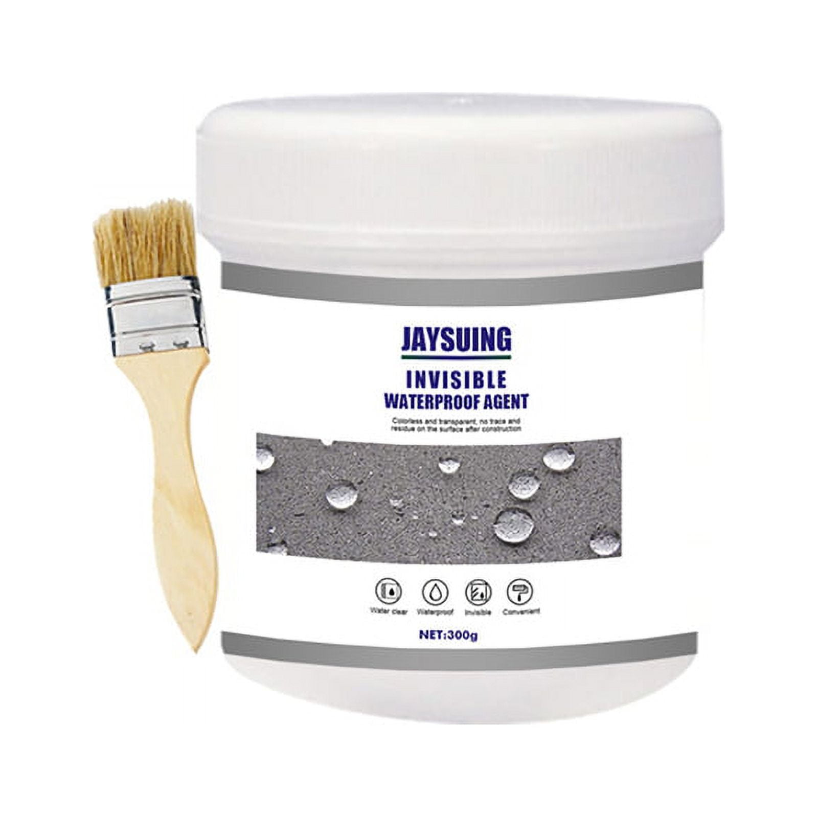 Tiitstoy Super Strong Invisible Waterproof Anti-Leakage Agent, Waterproof  Insulation Sealant Clear, Transparent Waterproof Glue for Outdoors, Super  Strong Adhesive Seal Coating (300g) 