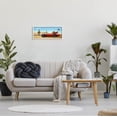 thumbnail image 2 of Stupell Industries Race Car Bunny Driving Desert Canyon Painting White Framed Art Print Wall Art, Design by Lucia Heffernan, 2 of 7
