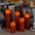 thumbnail image 4 of Velas sin llama Vinkor Real Wax Pillar LED con mando a distancia, 9 unidades, 4 of 7