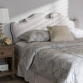 thumbnail image 5 of Baxton Studio Dalton Greyish Beige Fabric Queen Size Headboard, 5 of 5