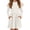 White, variant on Lutiedan Long Sleeve Dresses for Girls Ribbed Knit Stretch A Line Dress Fall Winter Mock Neck Casual Dress Size 5-15,Khaki