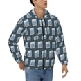 thumbnail image 4 of Zip Up Hoodies for Men - Math calculator pattern Long Sleeve Comfrt Men'S Fashion Hoodies & Sweatshirts, Jackets for Men Hoodies Pullover Clothing Clothes with Pouch, 4 of 5