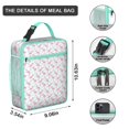 thumbnail image 3 of Flamingo Insulated Lunch Box Teen Reusable Lunch Tote Bag Water-Resistant Lunch Box Containers Picnic Camping, 3 of 6