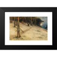 thumbnail image 2 of Julius Sergius Klever 14x11 Black Modern Framed Museum Art Print Titled - The Hut of the Herb-Woman in Full Moon (1907), 2 of 5