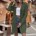thumbnail image 1 of IMENGL Autumn winter loose solid alpaca wool sweater, Green 3XL, Size M-3XL, 1 of 4