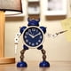 thumbnail image 5 of RV Reloj despertador robot moderno para niños: reloj silencioso iluminado con ojo intermitente y clip de mano Sailing Electrónica, 5 of 5