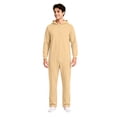 thumbnail image 3 of Men Cozy Full Zip Hooded Jumpsuit â Unisex Onesie Sleepwear â Essential Men's Clothing for Halloween Winter Casual (Sizes S-XXXXL), 3 of 8