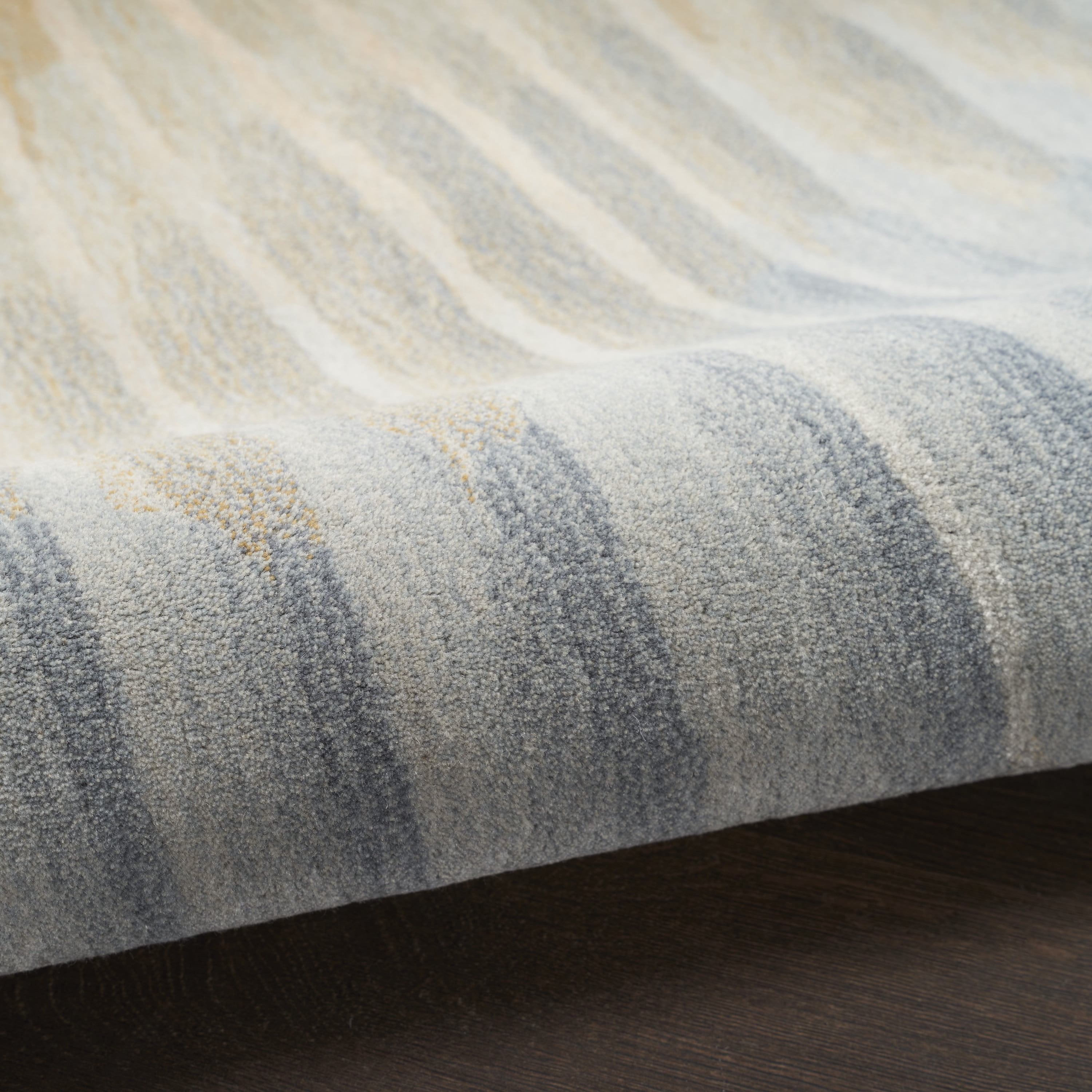 Nourison Prismatic Modern Abstract Sand 7'9" x 9'9" Area Rug, (8x10)