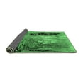 thumbnail image 2 of Ahgly Company Indoor Square Oriental Emerald Green Industrial Area Rugs, 7' Square, 2 of 4