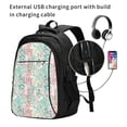 thumbnail image 7 of Hirioo Watercolor Tiger for Travel Laptop Backpack with USB Charging Port for Men and Women, 7 of 7