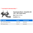 thumbnail image 2 of Transmission Mount - Compatible with 1992 - 2001 Toyota Camry 1993 1994 1995 1996 1997 1998 1999 2000, 2 of 2