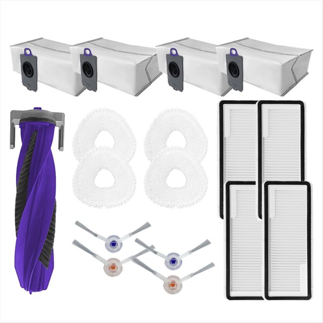 Para las Piezas de la Aspiradora Freo Z Ultra, Rodillo Principal, Cepillo Lateral, Cubierta, Filtro HEPA, Paño de Fregona, Bolsa para Polvo, Accesorios