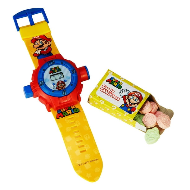 Nintendo Mario Watch Projector with candy
