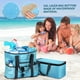 thumbnail image 4 of MOVTOTOP - Bolsa de playa 2 en 1 con aislamiento térmico, bolsa de malla, bolsa de viaje, bolsa de almacenamiento para verano, playa, picnic, piscina (azul claro), 4 of 5