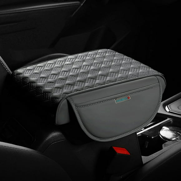 Danhjin Boosting Pad Car Center Console Cover Pad Leather Auto Armrest Cover Car Armrest Box Mat With Added Storage Bag Personalized Classic Elbow Pad Arm Cushion Pads for Suv Truck