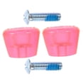 thumbnail image 5 of SHINYPASING 1 Paire de Bouchons d'Orteil de Patins à Roulettes Résistants à l'Usure Rose Hauteur Réglable pour Patineurs, 5 of 5