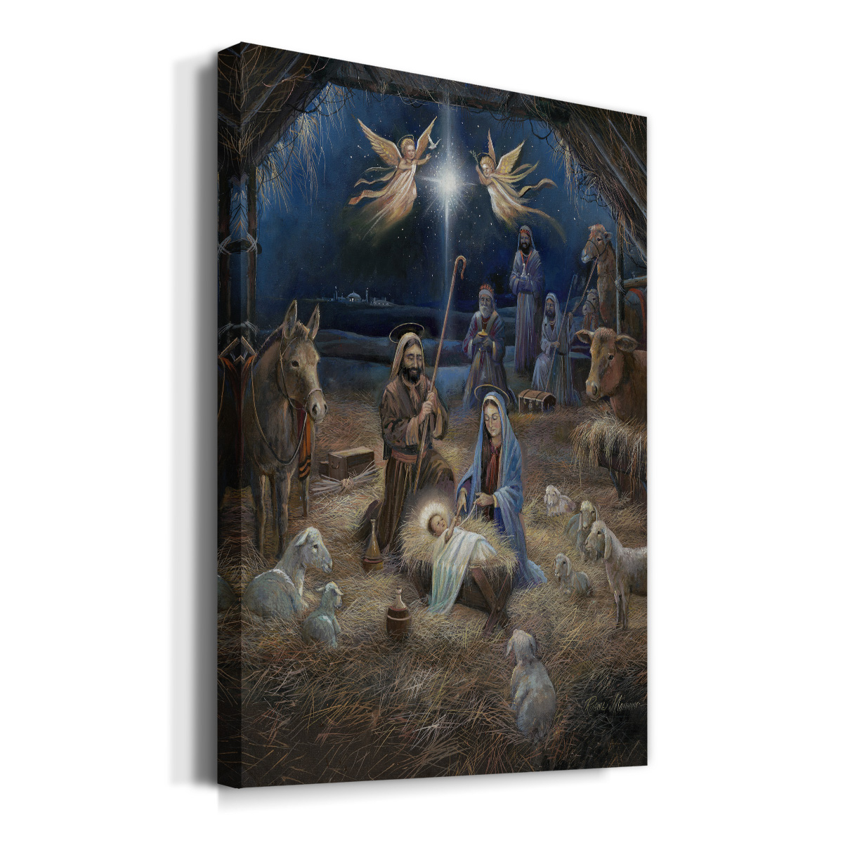 Silent Night Premium Gallery Wrapped Canvas - Ready to Hang