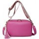 thumbnail image 1 of LHSHID Crossbody Bags for Women Small Shoulder Purse Leather Handbag Camera Bag with Tassels, 1 of 9