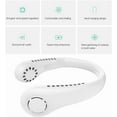 thumbnail image 2 of Portable Neck Fan, Hands Free Bladeless Wearable Personal Cooling Fan, USB Rechargeable, 3 Speeds, Lower Noise, 2400mAh Battery Operated Portable Neck Fan for Both Outdoor & Indoor Use, 2 of 4