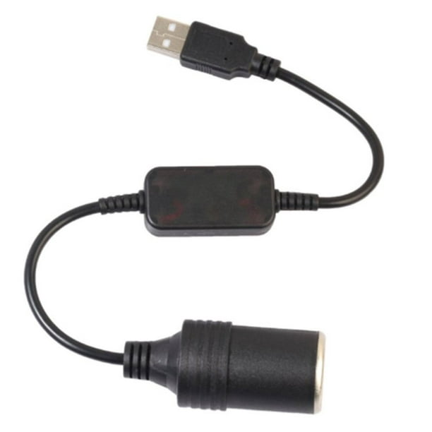 USB 5V une 12V Voiture Adaptateur Allume-Cigare CâBle