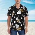 thumbnail image 4 of Balery Men'S Summer Hawaiian Shirts Short-Sleeve Design Name Printed Casual Shirts - Size Name, 4 of 9