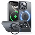 thumbnail image 1 of Funda MAGIC JOHN para iPhone 14 Pro con soporte magnético giratorio de 360°, 1 of 7