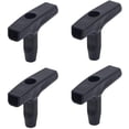 thumbnail image 1 of 4 piezas de manija de tracción para cortacésped, 70 x 40 mm, manija de arranque universal de plástico negro, diámetro máximo de 4 mm, 1 of 5