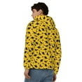 thumbnail image 4 of Goofa Dinosaur Pattern Mens Full-zip Hoodie, Zip-up Pullover Hooded Sweatshirt, Kangaroo Pocket Hoodie Ideal for Daily Wear, Travel, and Home-Small, 4 of 5
