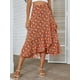 thumbnail image 5 of SAYOO Falda Midi femenina de cintura alta SAYOO moda, 5 of 10