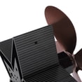 thumbnail image 4 of Wood Stove Fan, Fireplace Heat Fan, Fireplace Fan, High Temperature Resistance Stove Fan, for Heat Distribution Home Durable Improve the Hot Air Circulation, 4 of 8