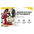 thumbnail image 1 of K45B Coated Flat Beater for Kitchen Aid Mixer Accessory, 1 of 5