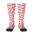 thumbnail image 2 of Picia Women Crew Soft Moisture-wicking Socks Sweet Watermelon Pattern Design Cotton Socks, One Size fit All, 2 of 9