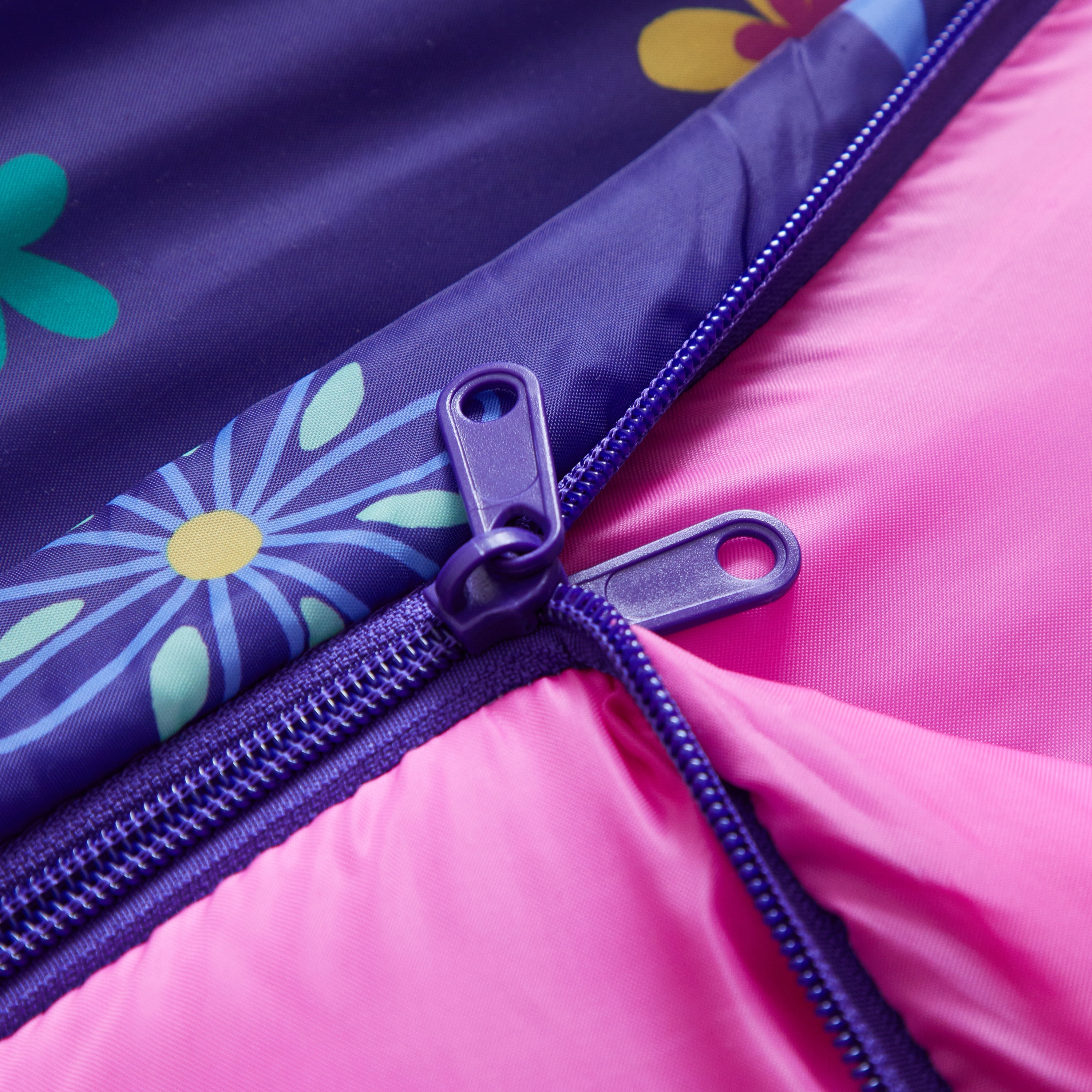 Disney Encanto Kids' Sling Bag Slumber Set (Sleeping Bag & Pillow)